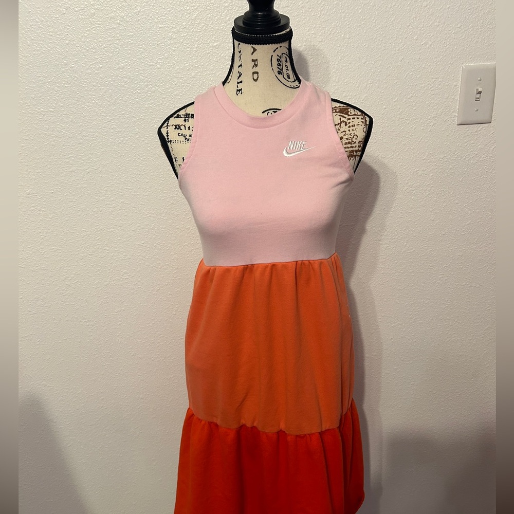Nike Comfortable Athletic Tank Sweatshirt Dress (Size M)